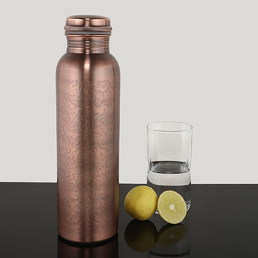 Frestol Copper Water Bottle - Antique Look