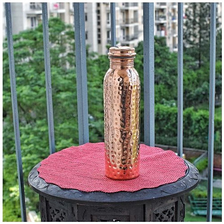 Frestol Copper Water Bottle - Hammered