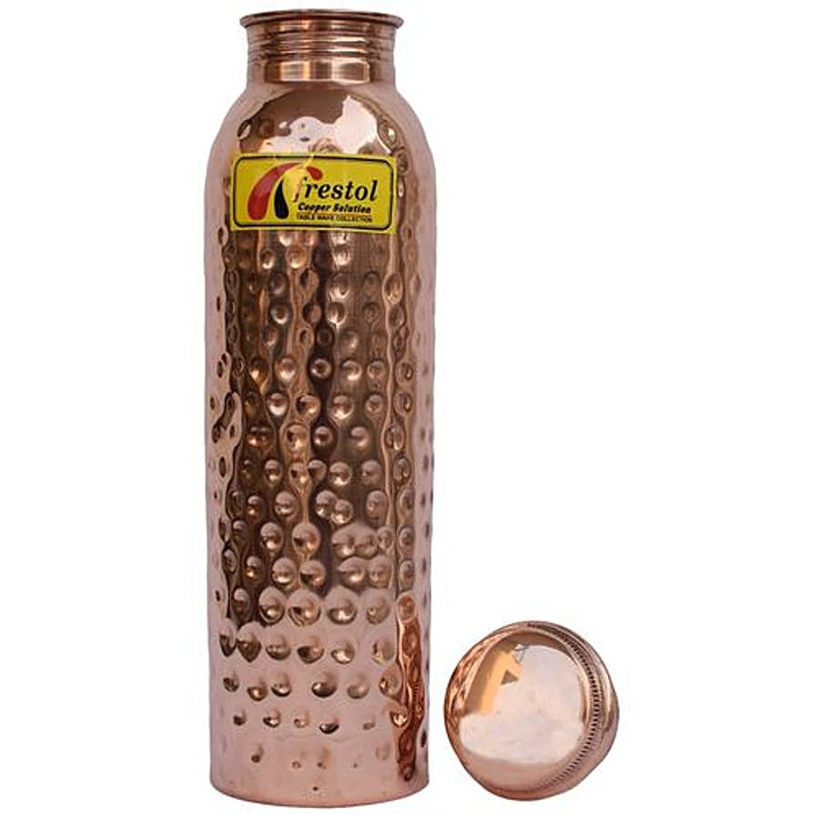 Frestol Copper Water Bottle - Hammered