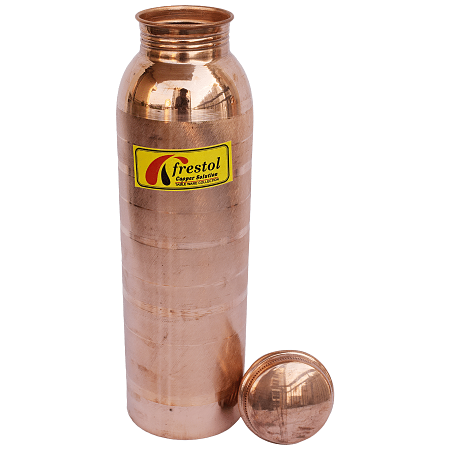 Frestol Pure Copper Bottle & Glass Combo