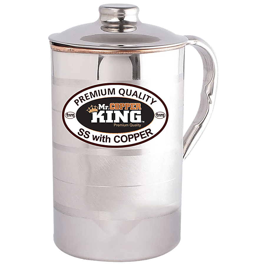 Mr.Copper King Copper Steel Water Jug