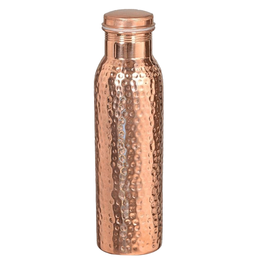 Tallboy Copper Water Bottle - Hammered Design