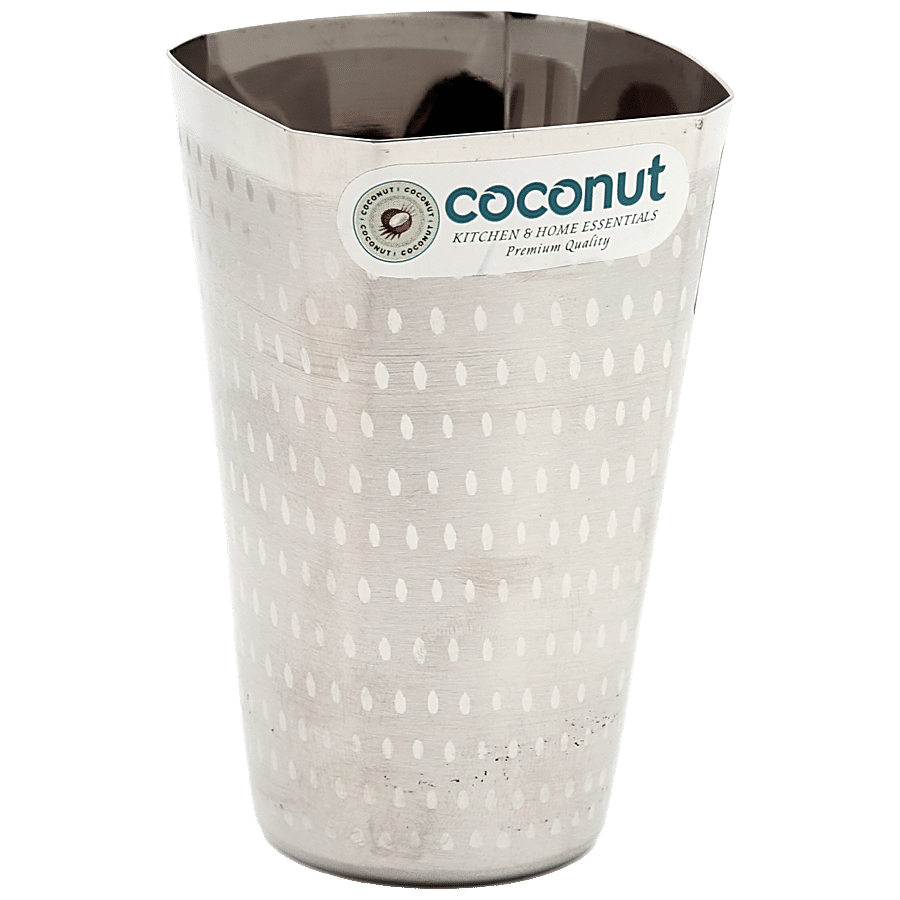 Coconut Stainless Steel A11 Glass - Strong