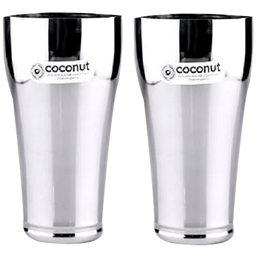 Coconut Stainless Steel B3 Lassi Glass - Premium