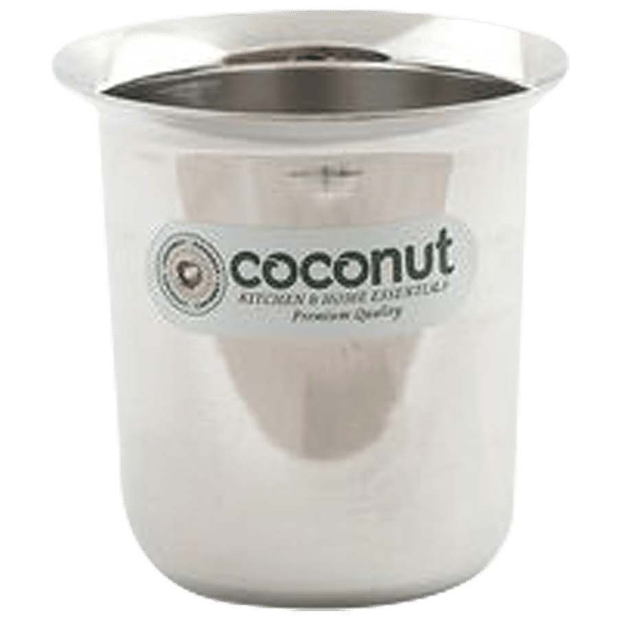 Coconut Stainless Steel Coffee Glass - Plain