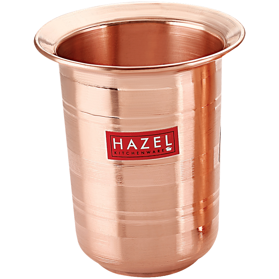 HAZEL Copper Glass/Tumbler - Milky