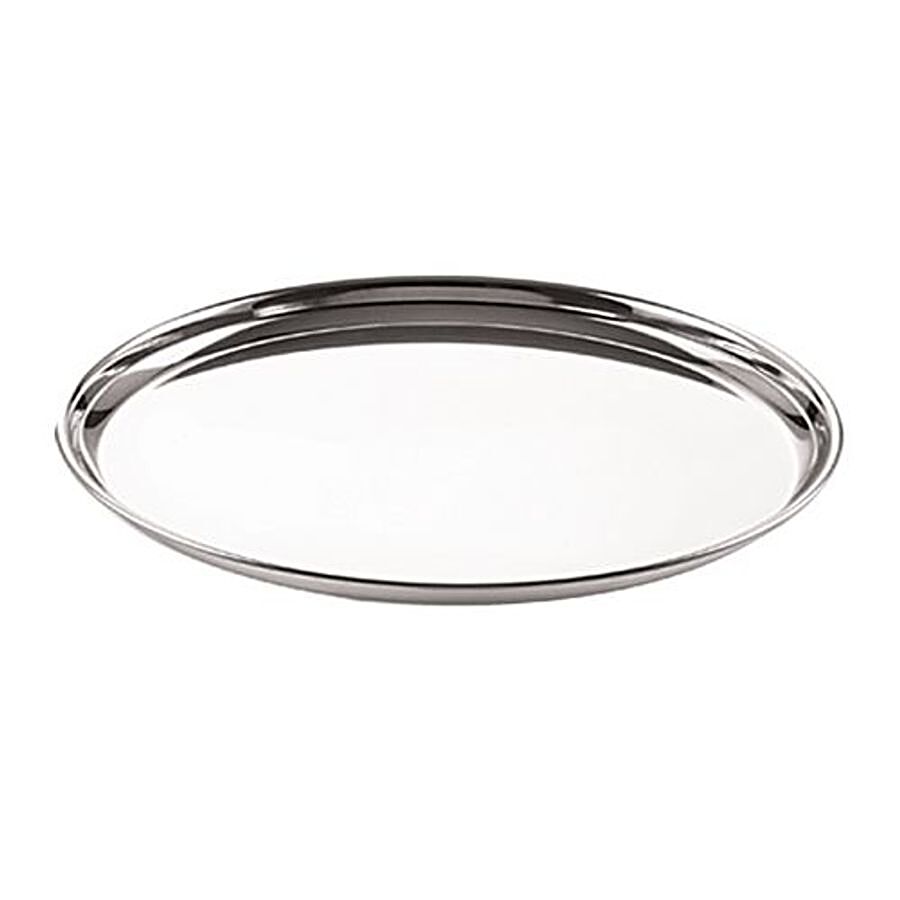 Neelam Stainless Steel Buffet Plate - Beggi China No. 13