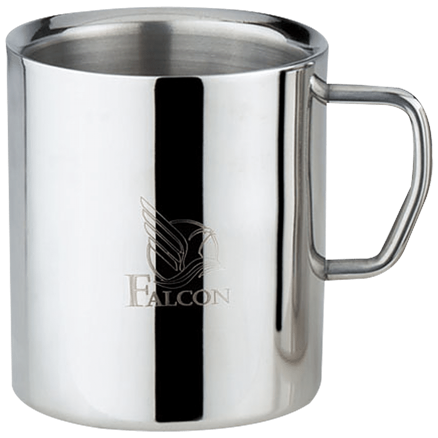 PddFalcon Wake-up Stainless Steel Double Walled Mug