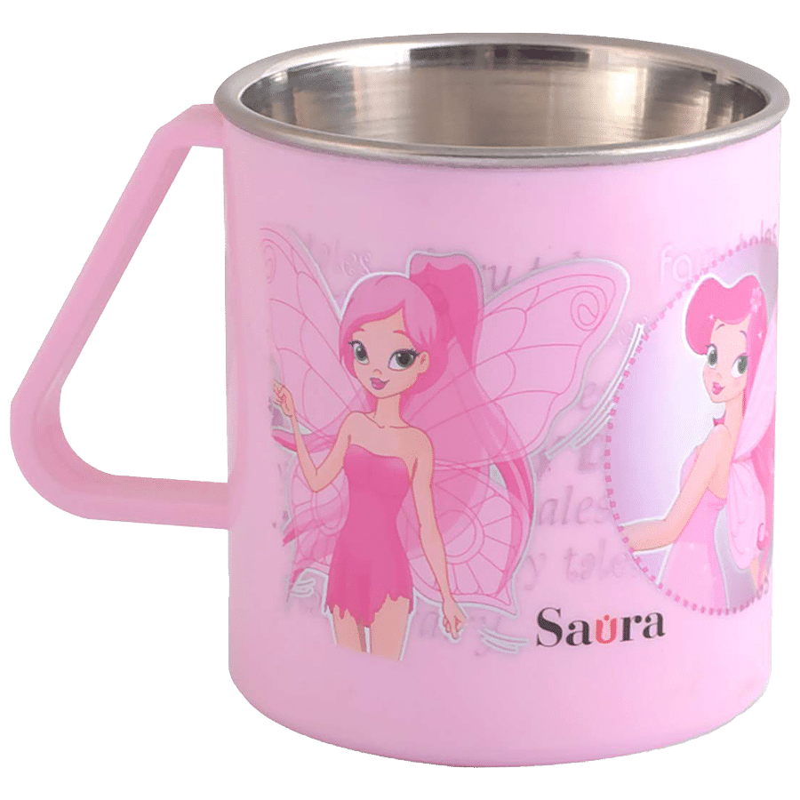 Saura Joy Round Milk Mug - Inner Steel