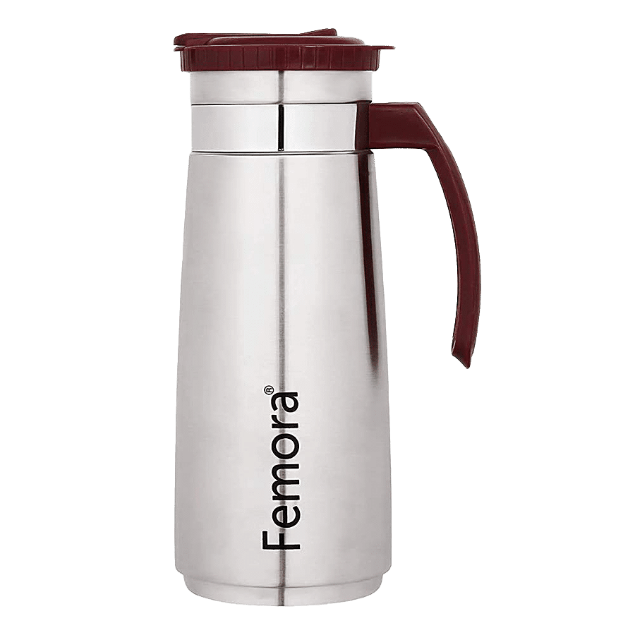 Femora Stainless Steel Jug With Handle - Stylo