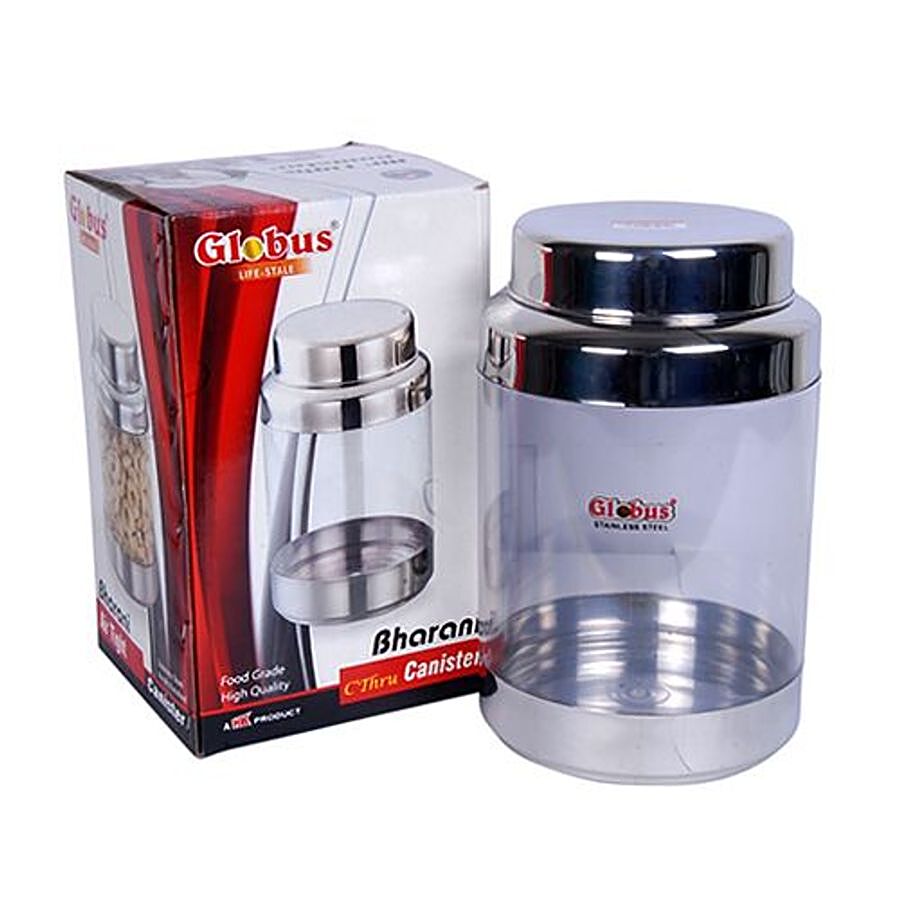 Globus Bharani Canister with Stainless Steel Lid - SS-9