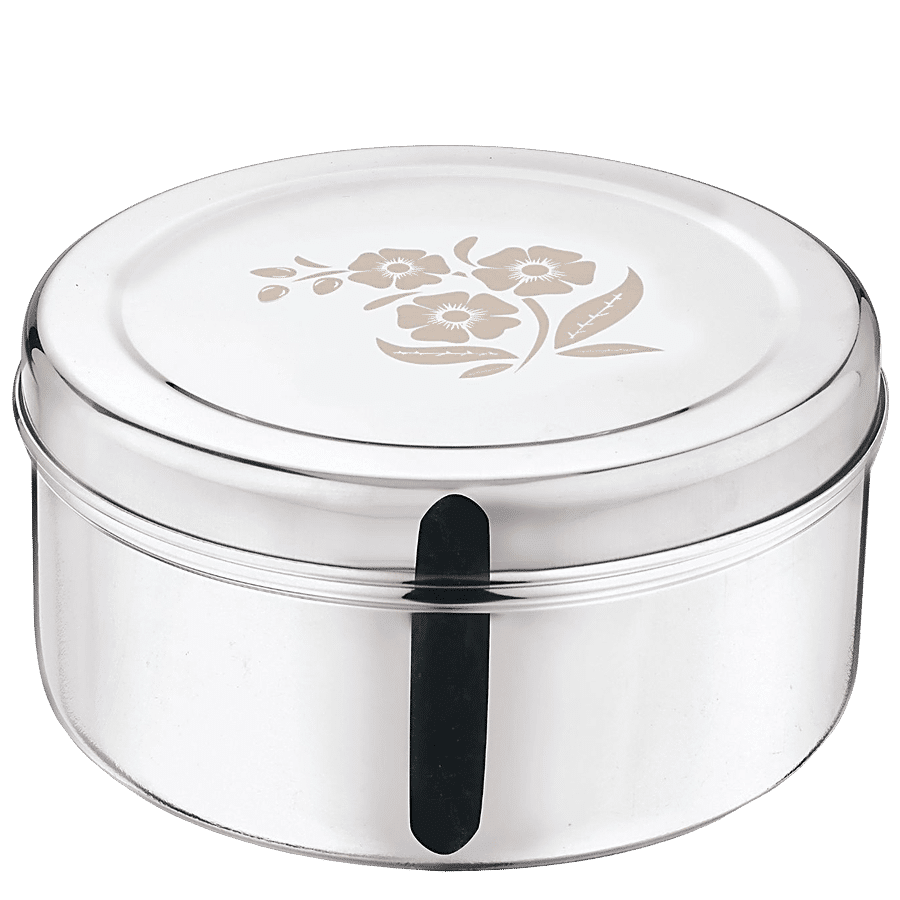 Kitchen Essentials Stainless Steel Puri Dabba - No.7