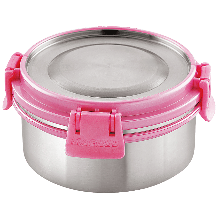 Magnus Storage Steel Airtight Container With Steel Lid - Klip Lock