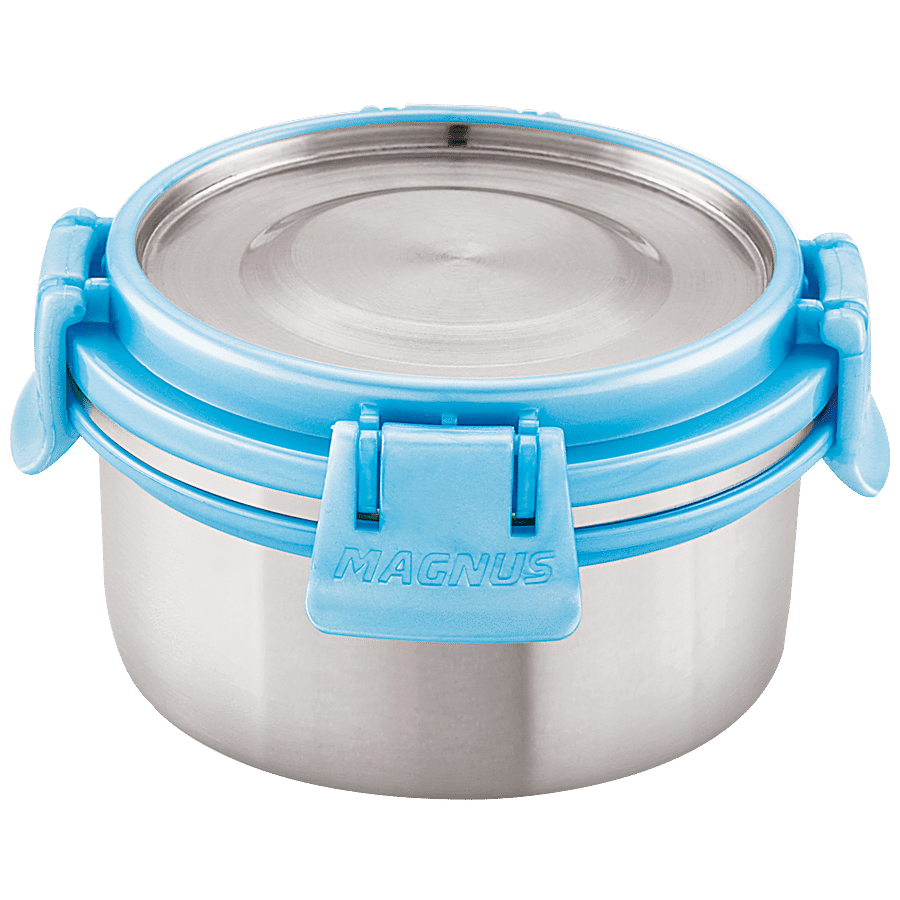 Magnus Storage Steel Airtight Container With Steel Lid - Klip Lock