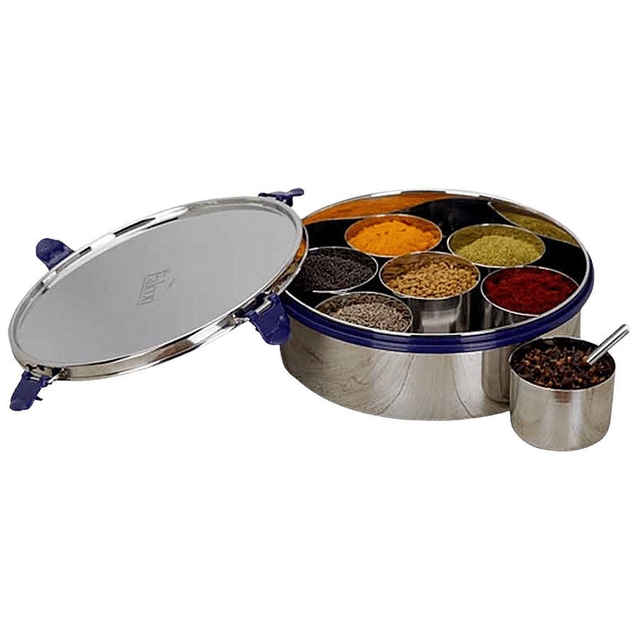 Pdd Falcon Stainless Steel Masala Dabba - Small