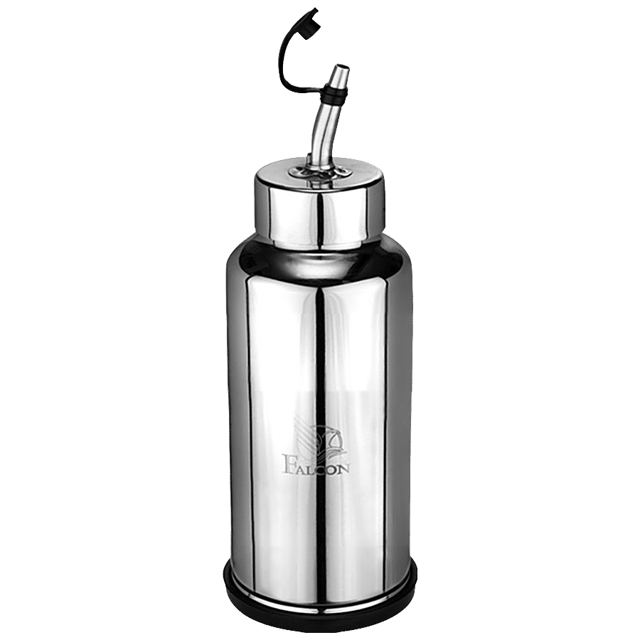 PddFalcon Oil Dispenser Stainless Steel - Anti-skid Base