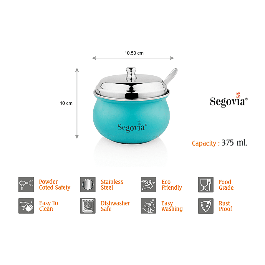 Segovia Steel Ghee Pot - For Multipurpose Usage