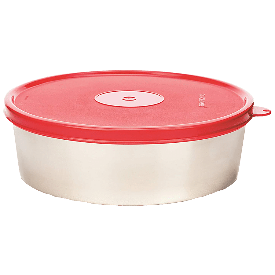 Signoraware Steel Storage/Papad/Lunch Box - High Quality