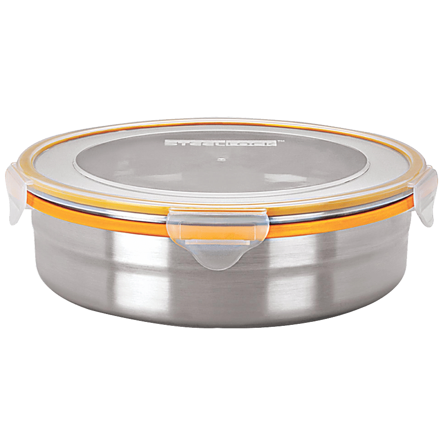 Steel Lock Stainless Steel Airtight Storage Container - SL-1601