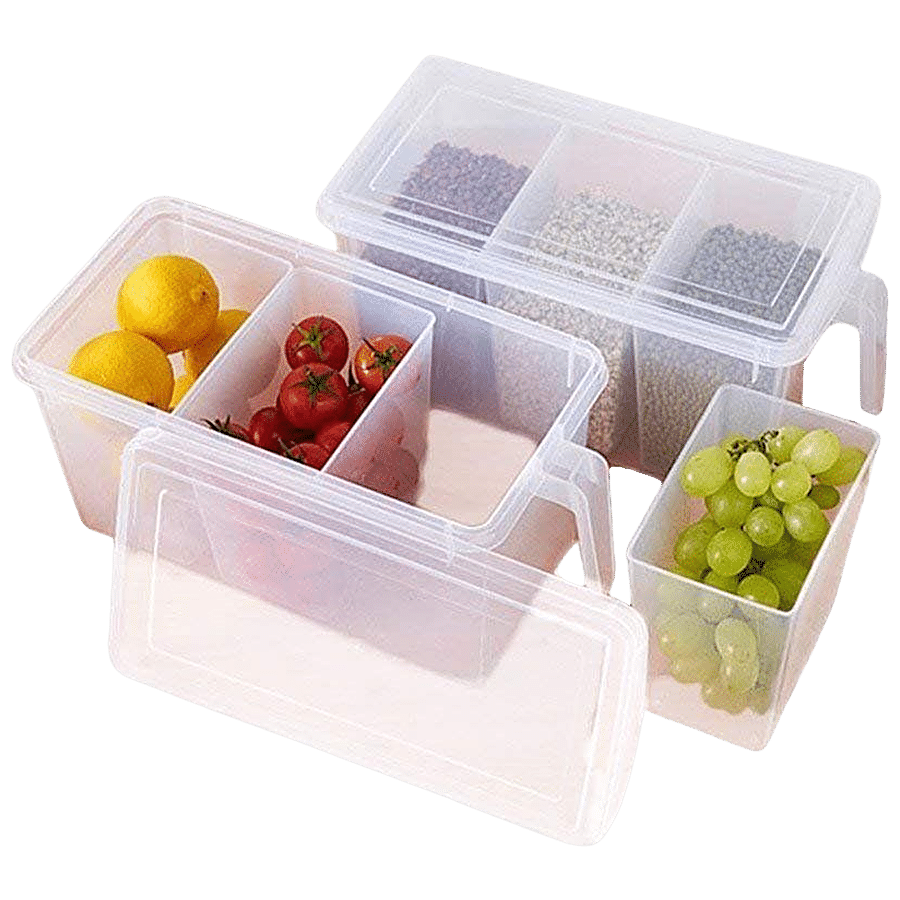 AMBITION Multi-Fridge Food Storage Container - Plastic