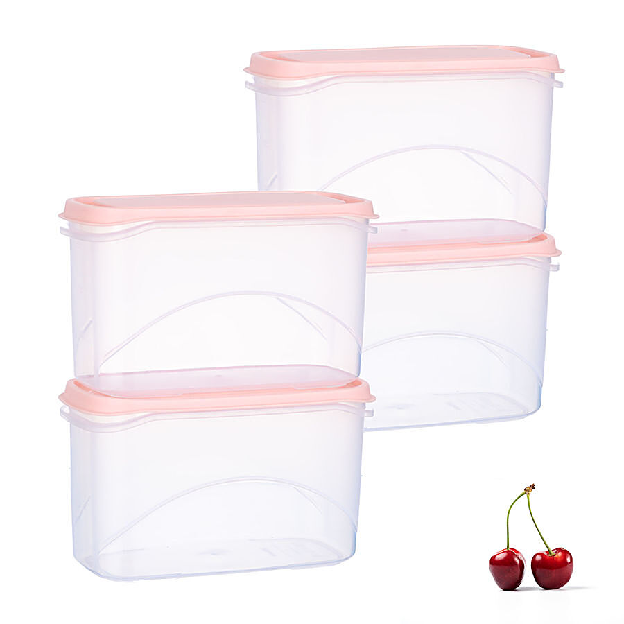 All Time Plastic Frostee Containers With Lid - Pink