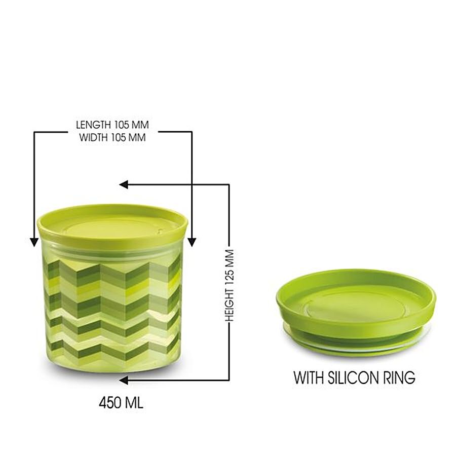 Asian Airtight Storage Plastic Container - Printed