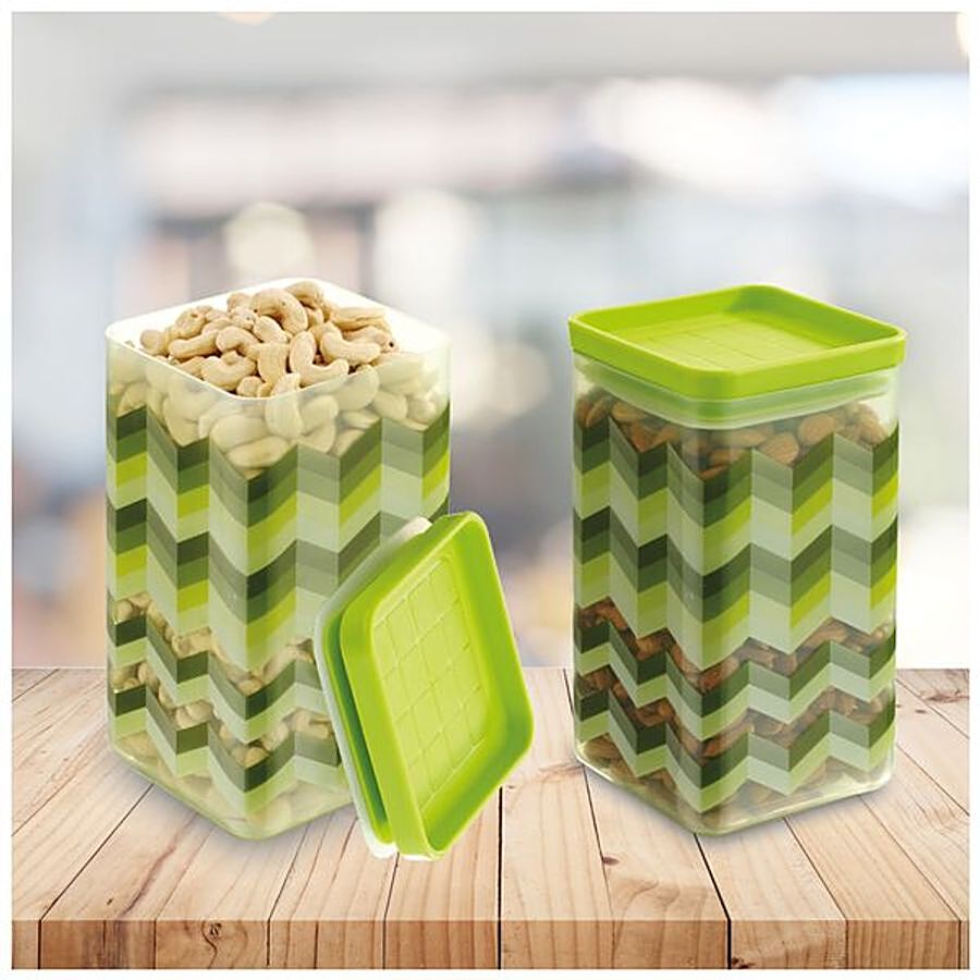 Asian Plastic Container Set - Printed