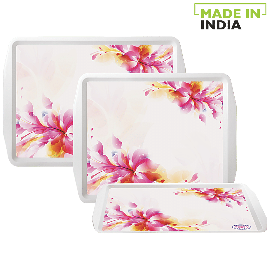 Asian Serving Tray Plastic - Franco