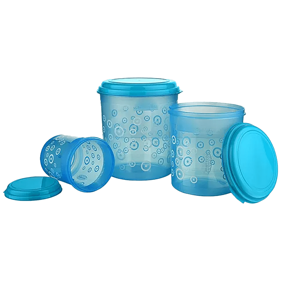 Asian Stylo Storage Container - Blue