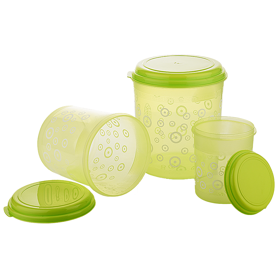 Asian Stylo Storage Container - Green