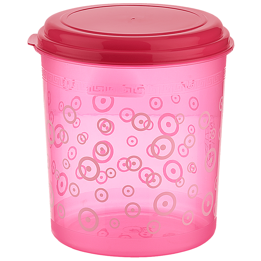 Asian Stylo Storage Container - Pink