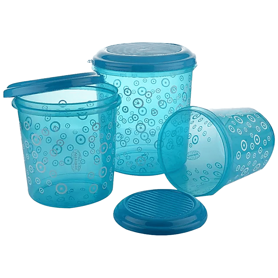 Asian Super Stylo Airtight Container Set - Blue