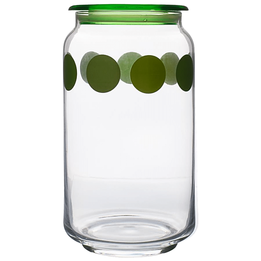 BB Home Marino Airtight Storage Jar - Green