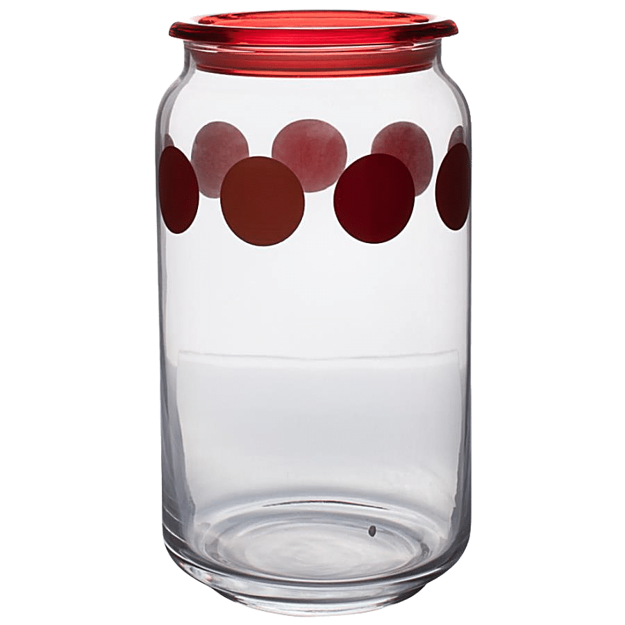 BB Home Marino Airtight Storage Jar - Red