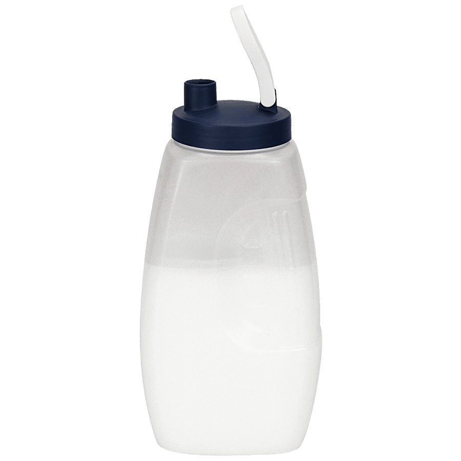 Bear Grips Fridge Milk Jug With Safety Lid - Strong & Durable