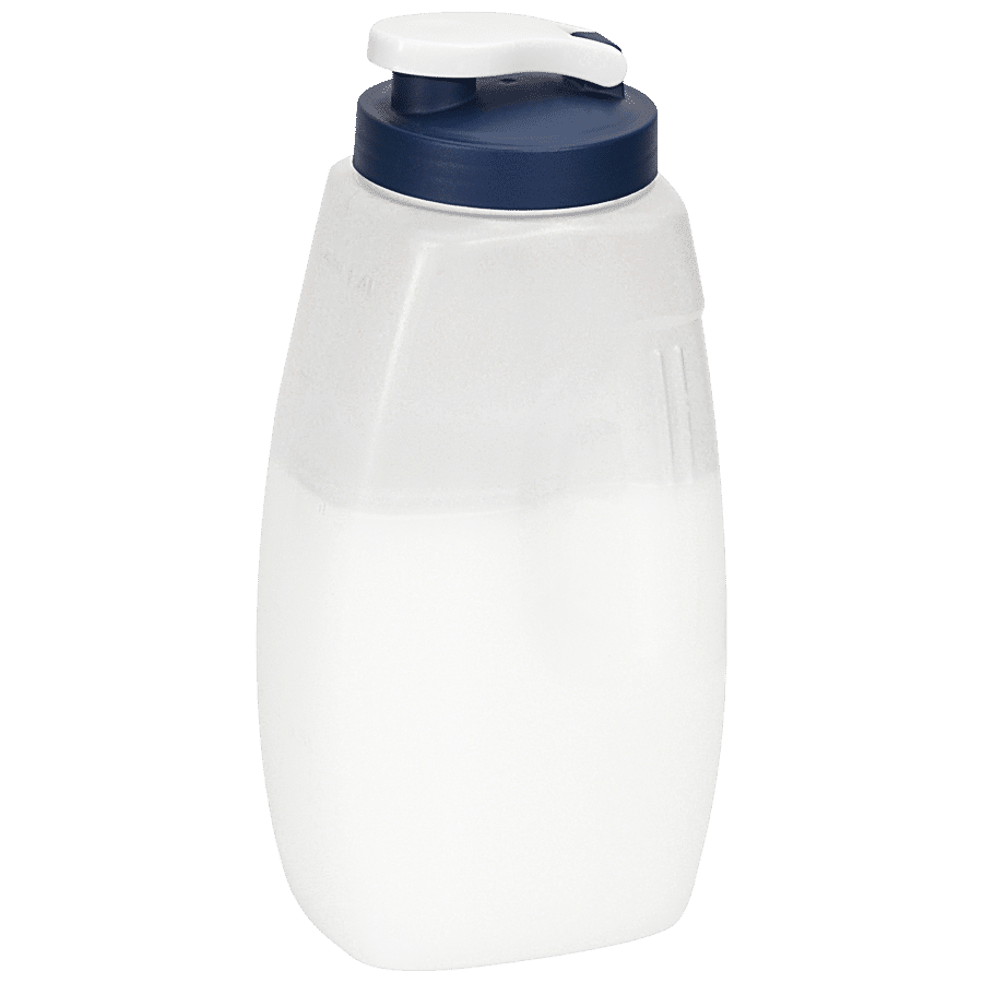 Bear Grips Fridge Milk Jug With Safety Lid - Strong & Durable