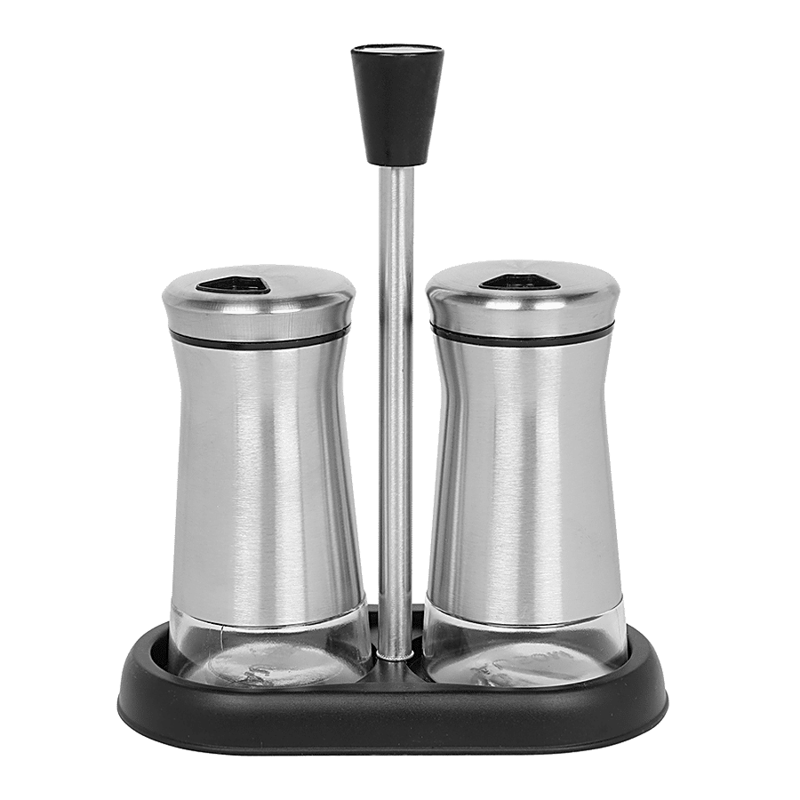 DP BB532 Spice/Condiments Rotating Bottles - Silver