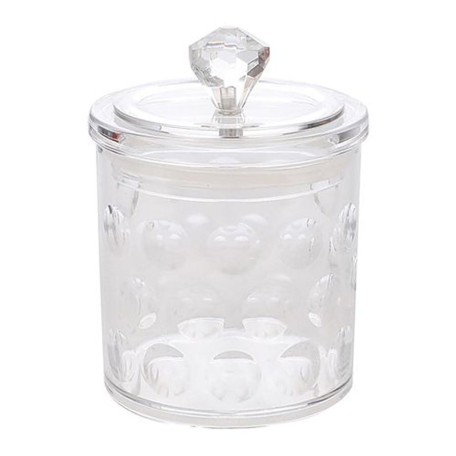 DP Bb-1180 Multipurpose Jar with Wooden Lid - Transparent