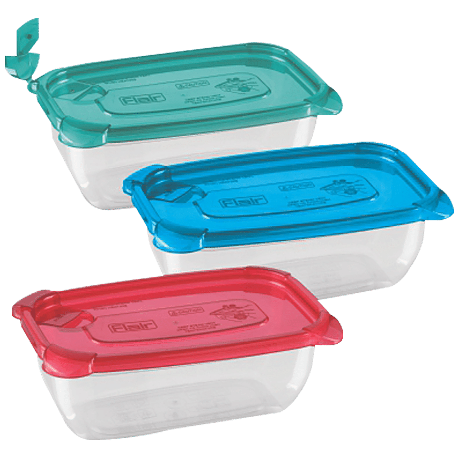 Flair Plastics Plastic Micro-vent Container - Big