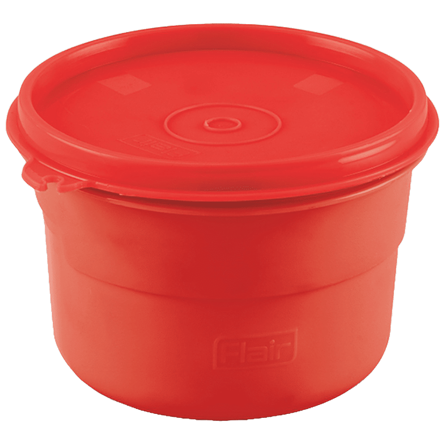 Flair Plastics Plastic Smart Round Container - Big