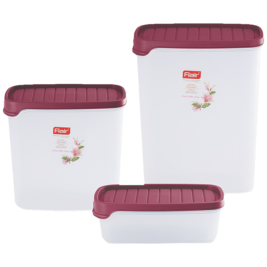 Flair Plastics Storage Container - Smart Design