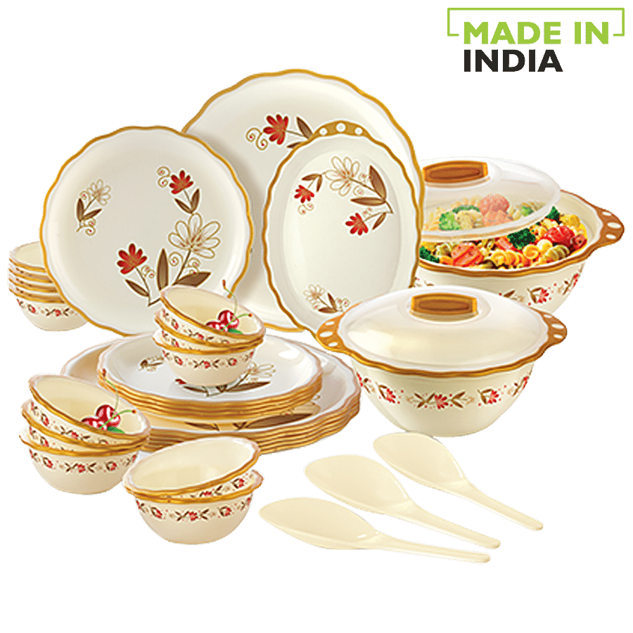 JOYO Home Wave Round Dinner Set - Printed