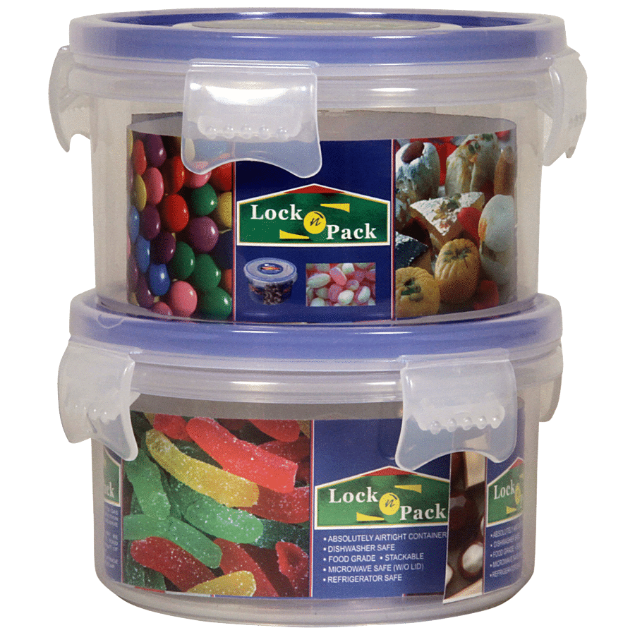 Laplast Lock-N-Pack Airtight Storage Container - Transparent