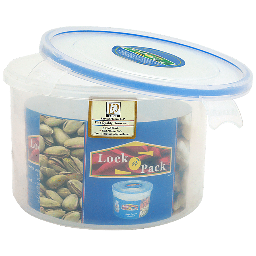 Laplast Lock-N-Pack Airtight Storage Container - Transparent