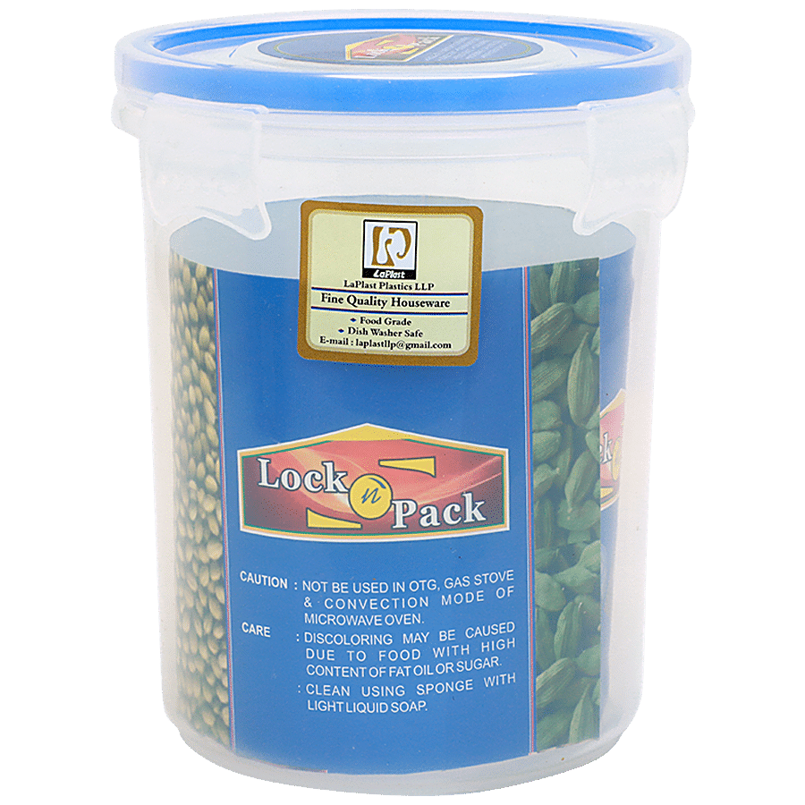 Laplast Multipurpose Lock N Pack Container - Transparent