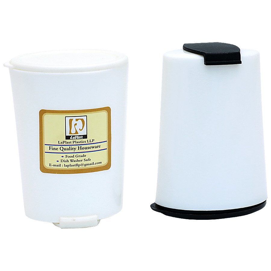 Laplast Salt & Pepper Container - White