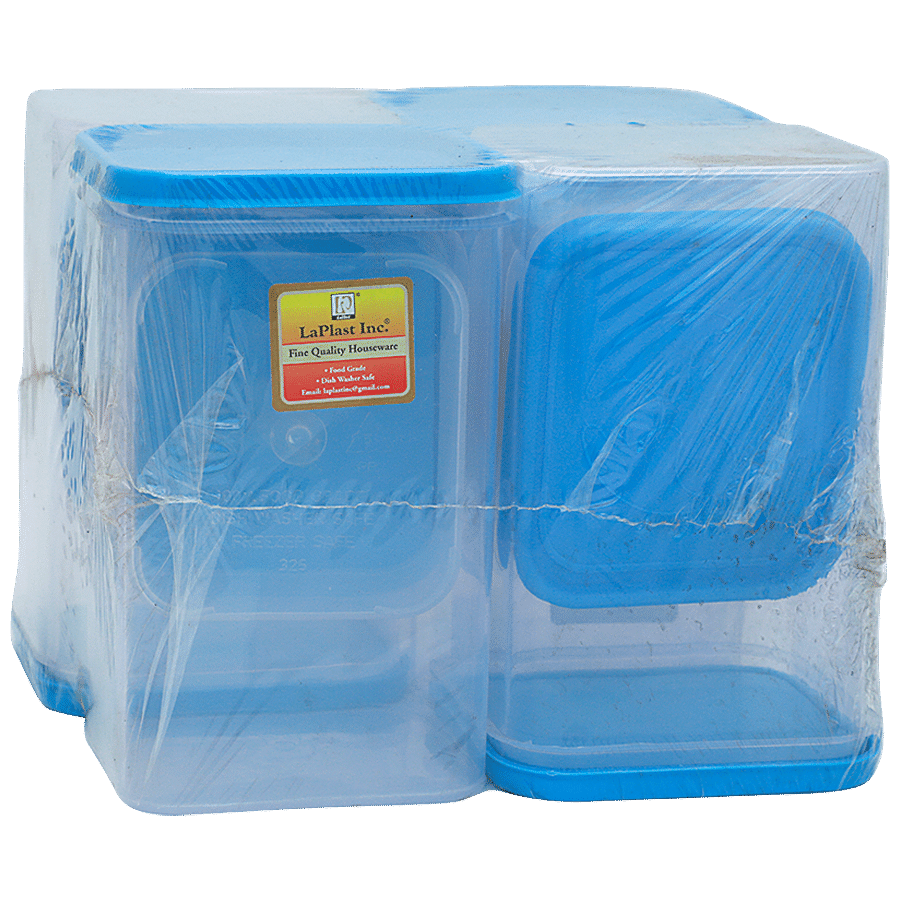 Laplast Storewell Airtight Plastic Container - Transparent