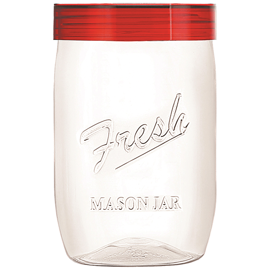 Mastercook PP-355 Mason Jar With Red Lid