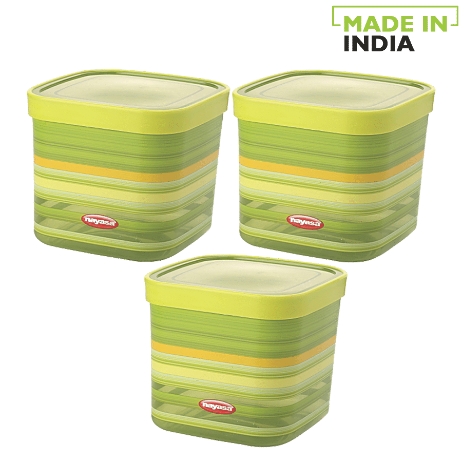 Nayasa Deluxe Plastic Dry Fruits Container - Fusion