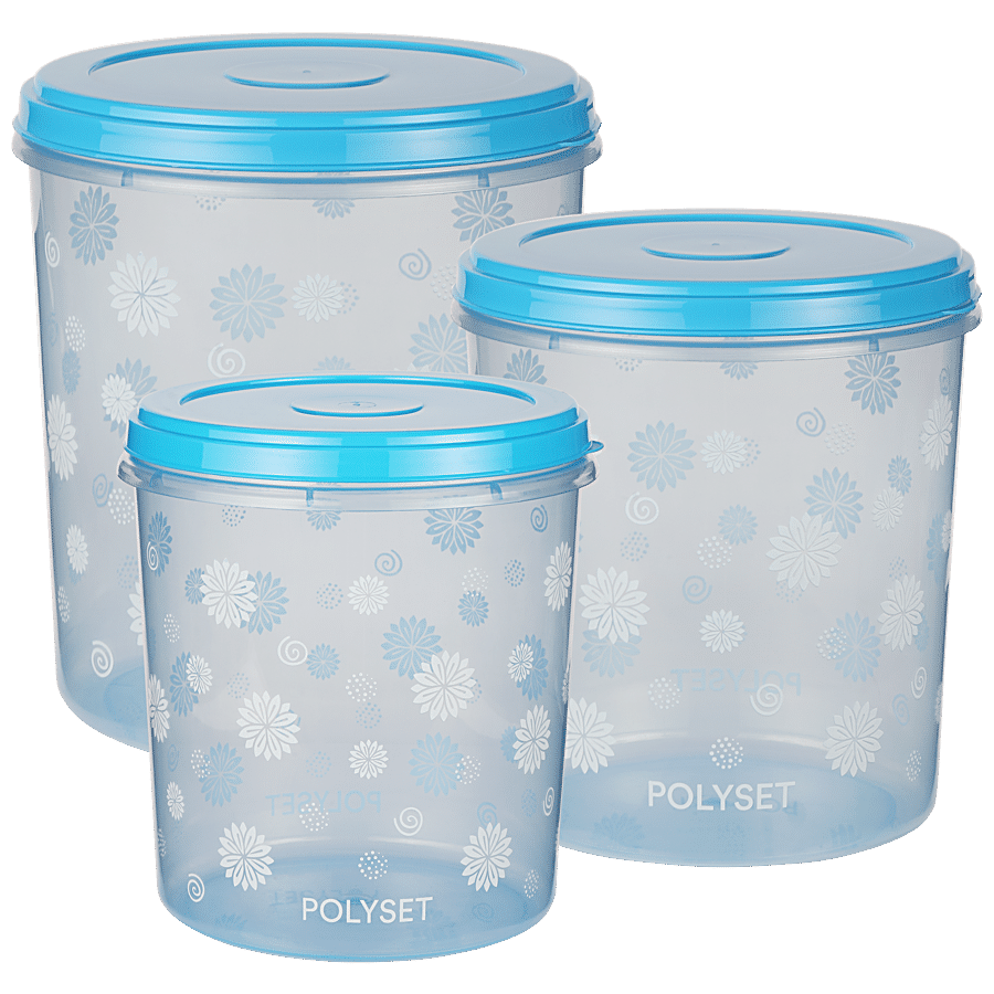 Polyset Flower Print Container - Galaxy